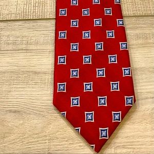 Joseph by Jos. A. Bank Red Tie 100% Silk Worn Once Excellent Shape